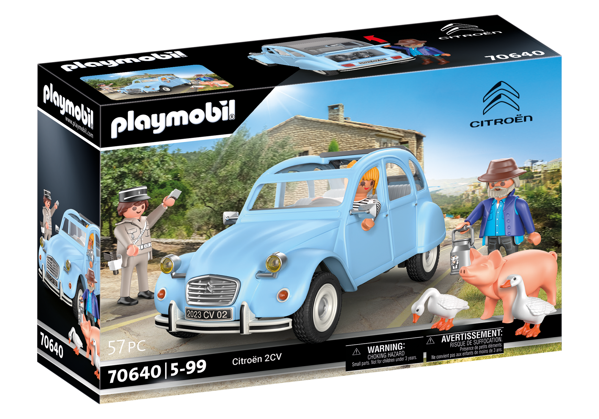 Citroen 2CV: The cult-classic French car goes PLAYMOBIL - Mike